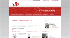 Desktop Screenshot of kip-dimniki.com